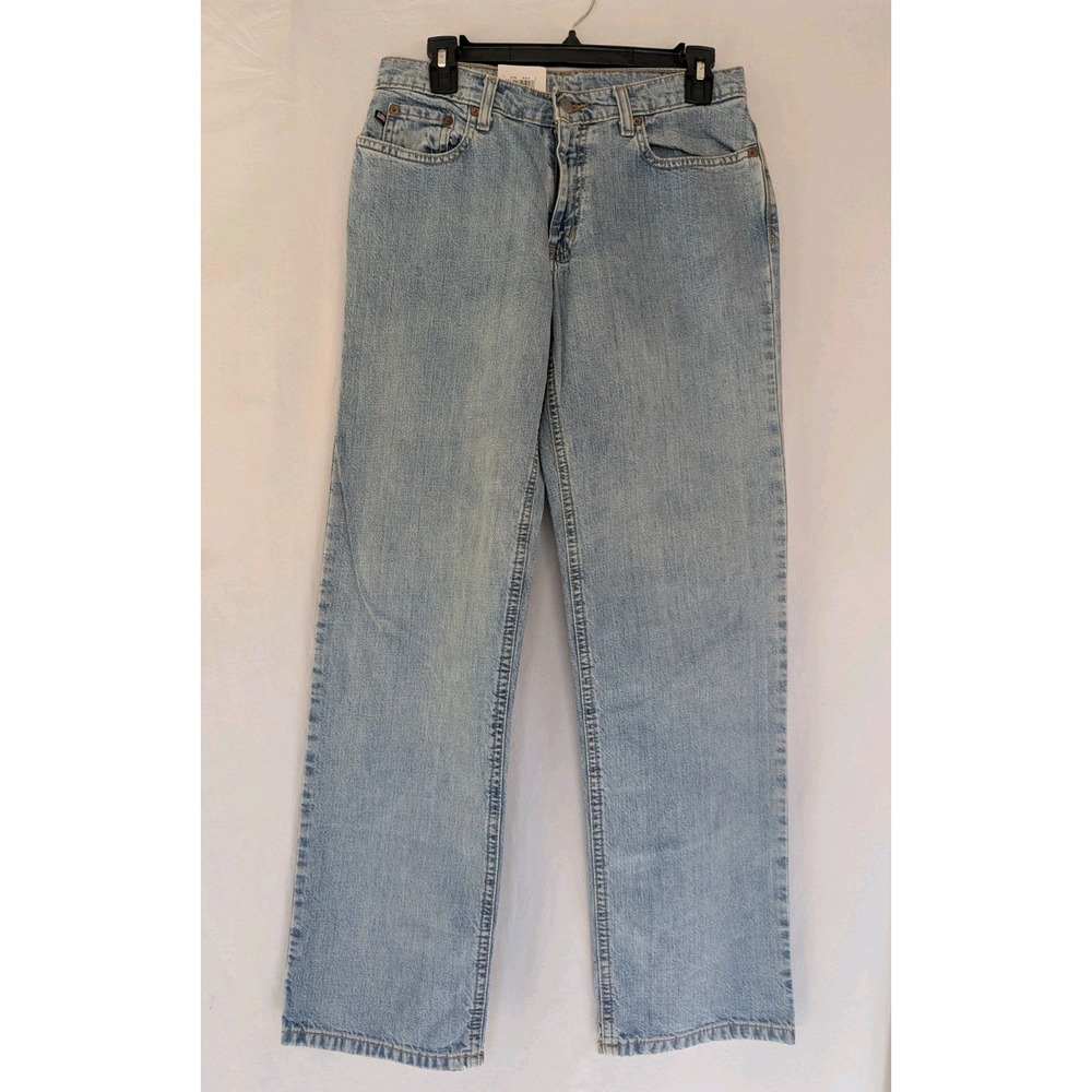 VTG RL Polo Co. Saturday Jeans Womens 4x29 Low Rise Straight Leg Zip Fly NWT